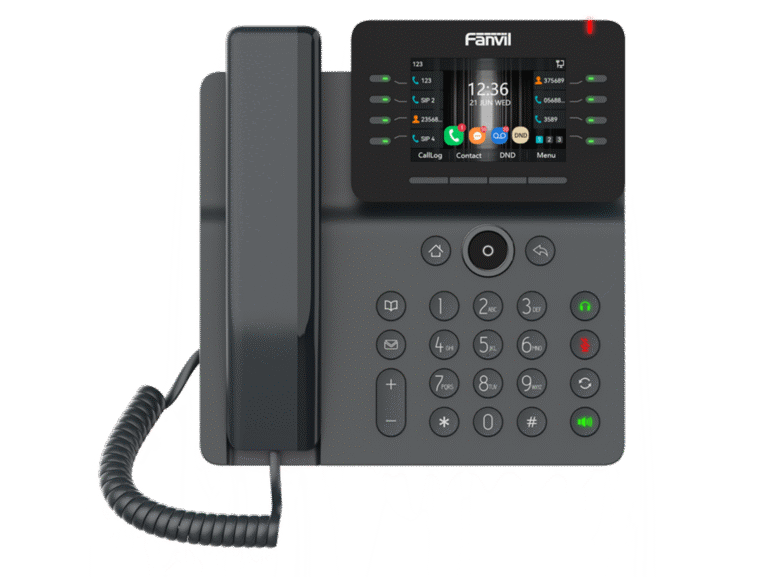Telefoni IP Fanvil V64 per uffici con display a colori e tasti programmabili