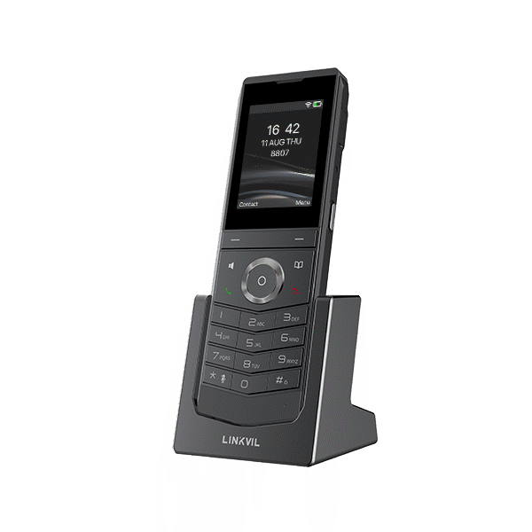 DECT Fanvil W611W: cordless portatile compatto con display a colori per personale in movimento