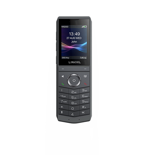 DECT Fanvil W620D: portatile DECT dedicato per sistemi multi-cella aziendali