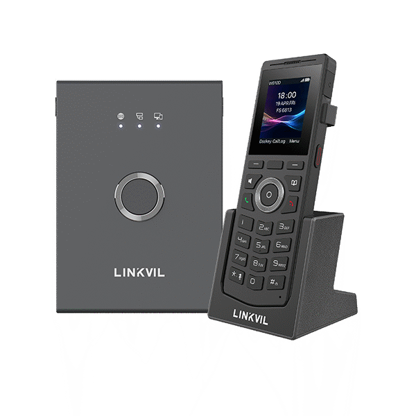 Sistema DECT Fanvil W710P completo di base e portatile per piccole aziende