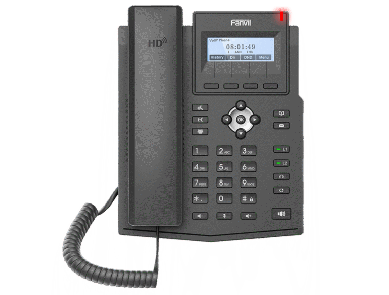 Telefoni IP Fanvil X1SG entry level per postazioni con traffico telefonico ridotto